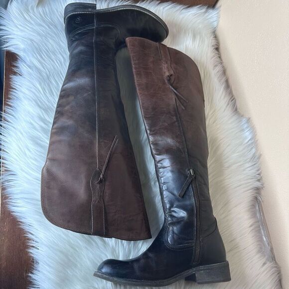 Ariat Farrah Western Over The Knee Boots Size 8.5 - Picture 12 of 13